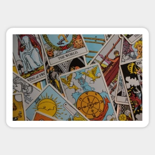 Deck of Tarot Cards Sticker